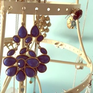 Cobalt blue earrings